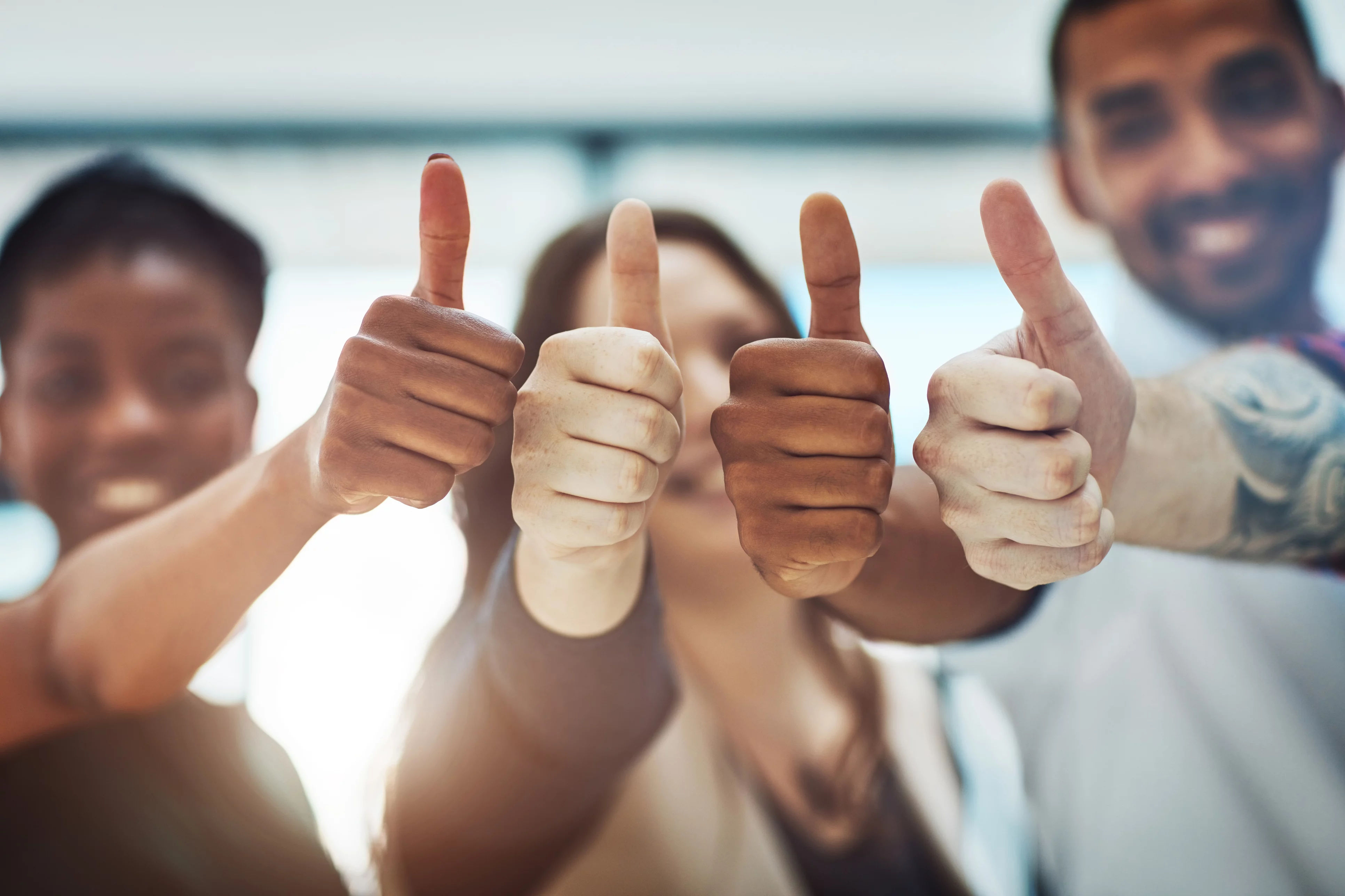 thumbs up