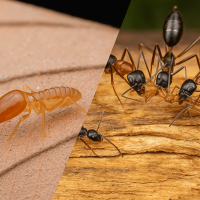 termite vs carpenter ants