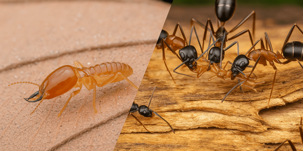 termite vs carpenter ants
