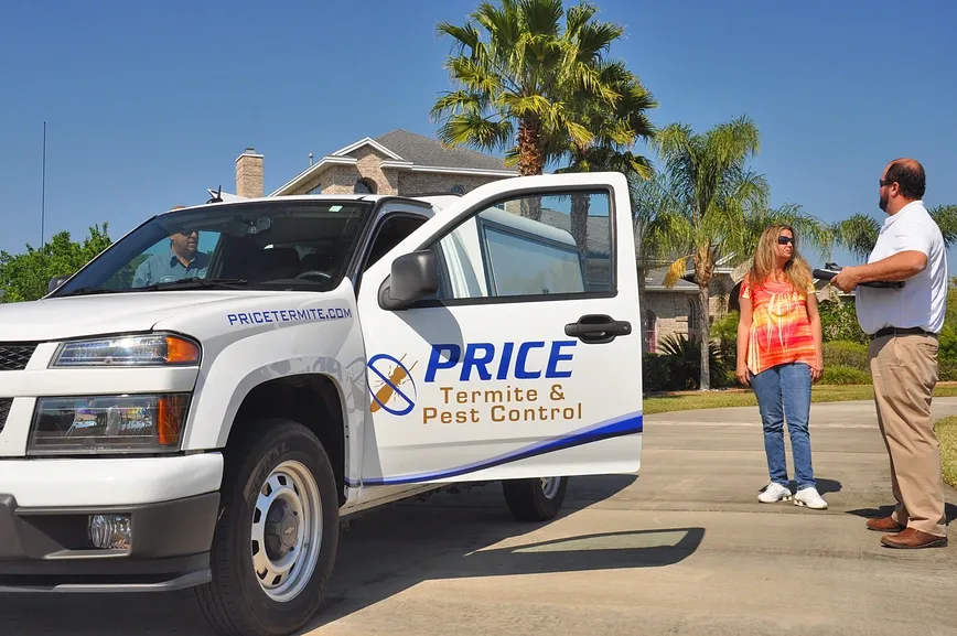 Price Termite & Pest Control truck