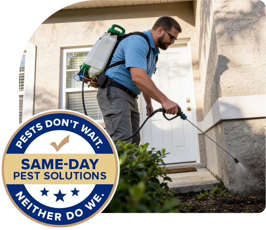 Pest control same day solutions